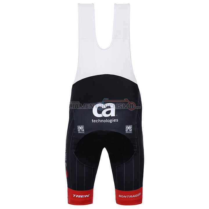 Abbigliamento Ciclismo Trek Segafredo ML 2018 Tour de France Bianco Rosso